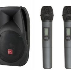 Hire PA System - 1x Speaker & 2x Wireless Microphones, in Bibra Lake, WA