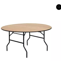 Hire Wooden Round Table Hire 5 Feet, in Riverstone, NSW