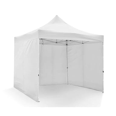 Hire 3mx3m Pop Up Marquee w/ Walls on 3 sides