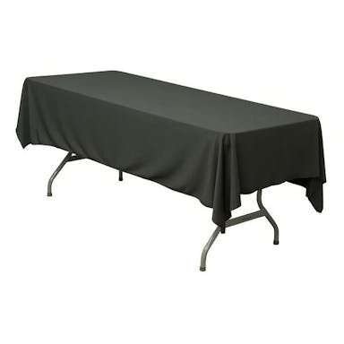 Hire Black Tablecloth for Standard Trestle Table